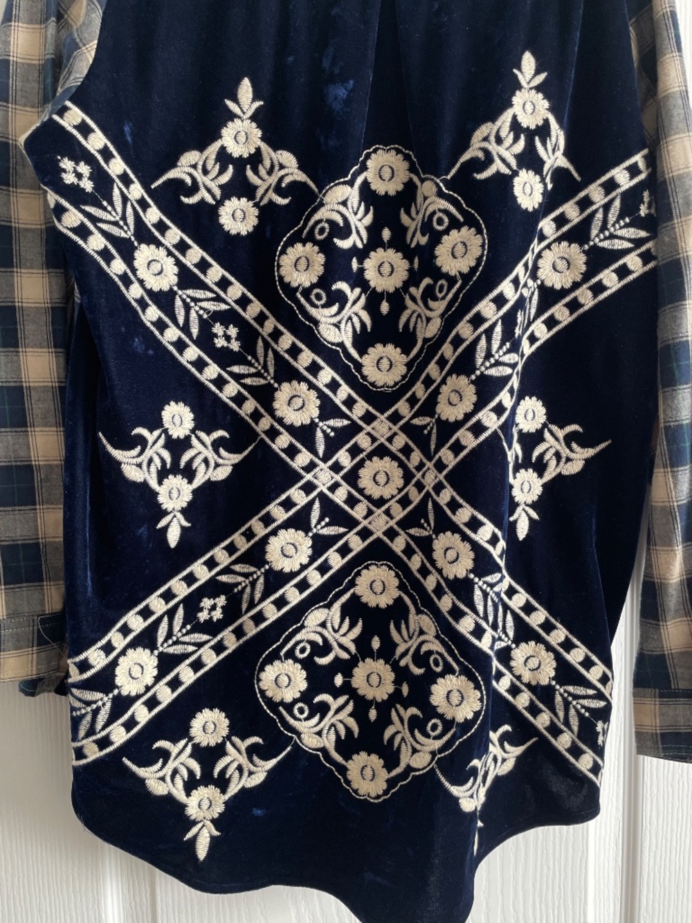 Embroidered Flannel - Picture 2 of 3